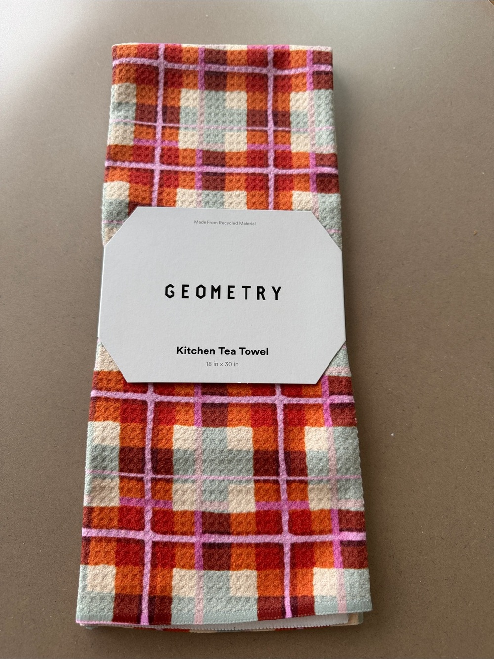 Geometry tea towel
